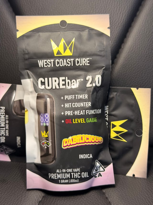 West Coast Cure Dabilicious vape — angle 1