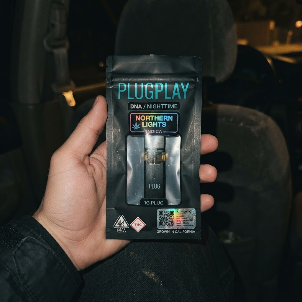 PLUGPLAY DNA Northern Lights vape — angle 1